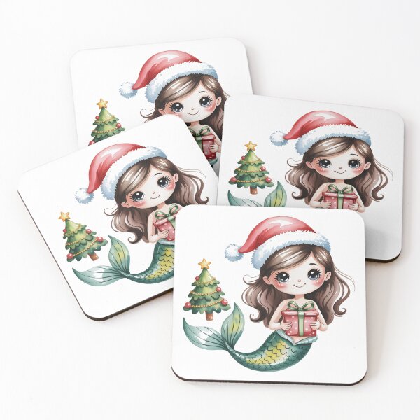 Item preview, Merry Fishmas mermaid designed and sold by jkrphoto.