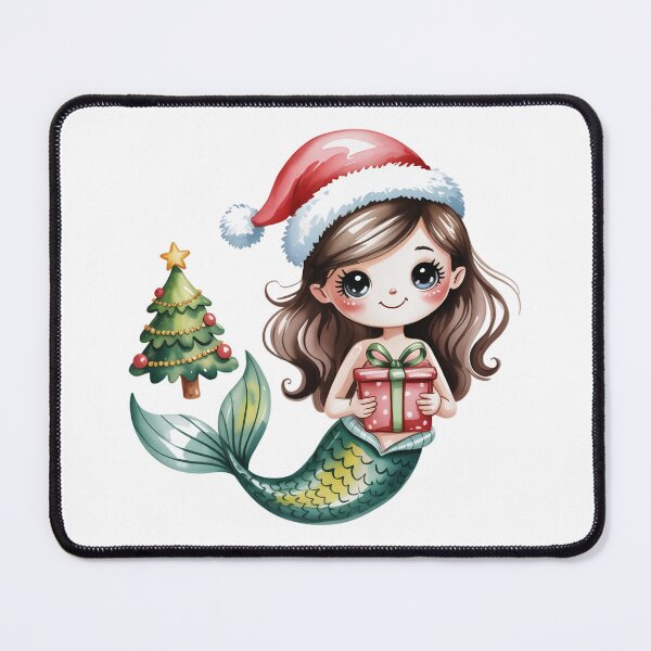 Item preview, Merry Fishmas mermaid designed and sold by jkrphoto.