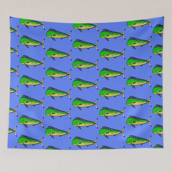 Item preview, Colorful Tribal Mahi-Mahi designed and sold by Steeb757.