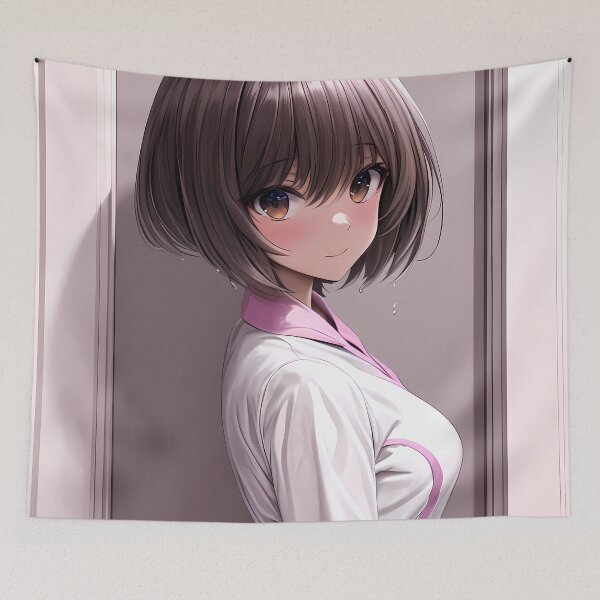 Item preview, Nishizumi Maho Girls und Panzer Anime Pink Trim Gym Wall Style designed and sold by lassedgkotsij.