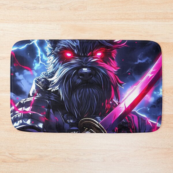 Item preview, Animal Samurai Dog Lightning Blade Fury Dark Storm Warrior designed and sold by mugonneazh.
