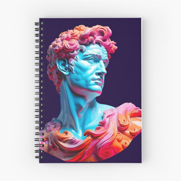 Item preview, Michelangelo's David: 80's Synthwave designed and sold by muskitt.