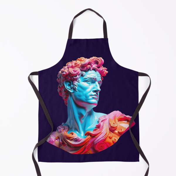 Item preview, Michelangelo's David: 80's Synthwave designed and sold by muskitt.