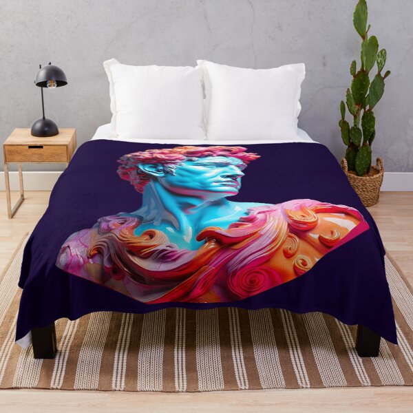 Item preview, Michelangelo's David: 80's Synthwave designed and sold by muskitt.