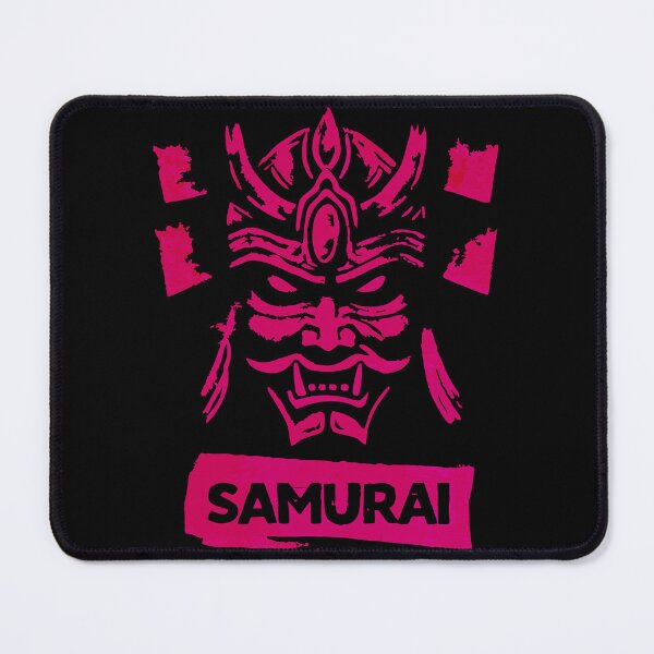Item preview, Neon Punk Samurai Mask – Fearless Warrior Spirit designed and sold by VikArtStudio.