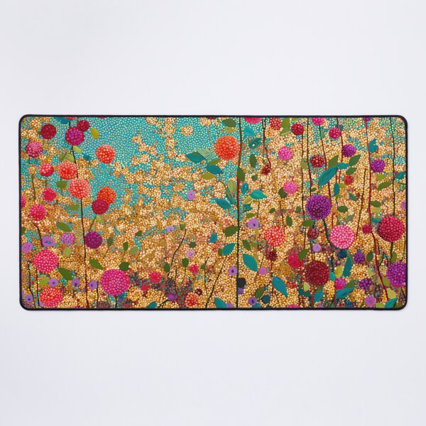 Item preview, Colorful Floral in Pink, Purple and Gold  designed and sold by Neika Shimm Designs.