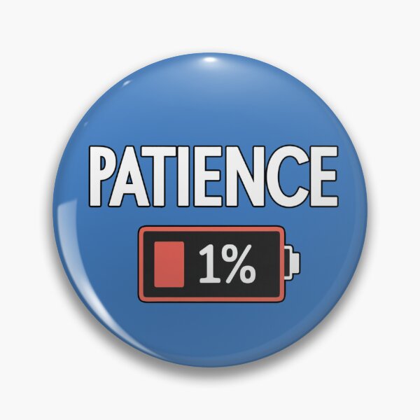 Item preview, Patience One Percent designed and sold by ZooStateofMind.