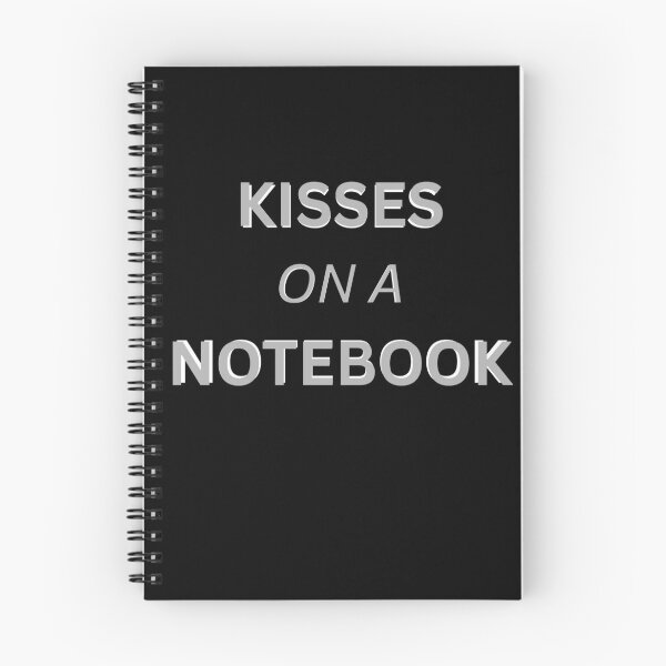 Item preview, KISSES ON A NOTEBOOK designed and sold by builditdefendit.