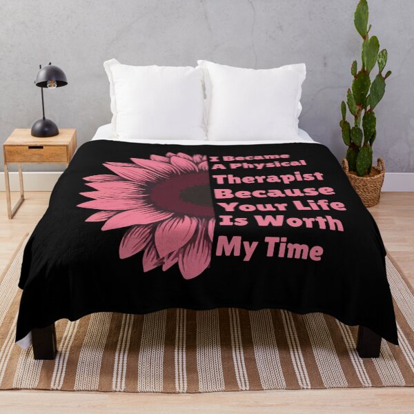 Item preview, I Became A Physical Therapist Because Your Life is Worth My Time  designed and sold by Stick-Artistry.