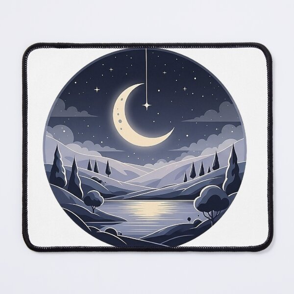 Item preview, The Lunar Landscape designed and sold by Glitchfab.