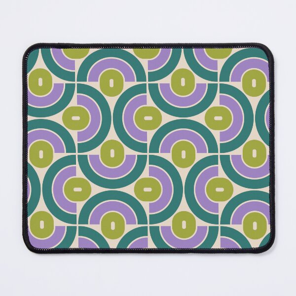 Item preview, Retro 70s Mid Mod Geometric Pattern designed and sold by tonymagnerart.