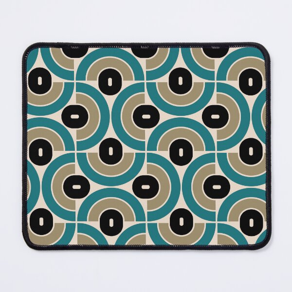 Item preview, Retro 70s Mid Mod Geometric Pattern designed and sold by tonymagnerart.
