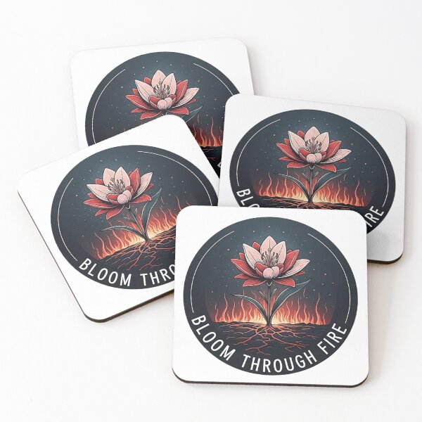 Item preview, The Flower of Fire designed and sold by Glitchfab.