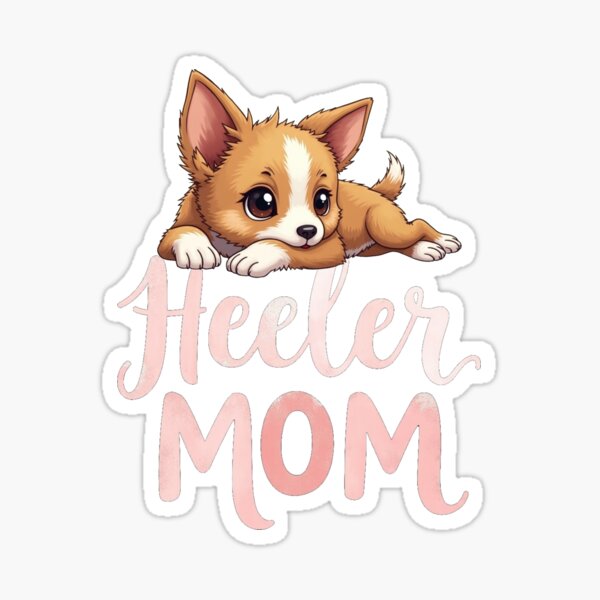 Item preview, Australian Cattle Dog Mom Puppy designed and sold by MichaeIRellov.