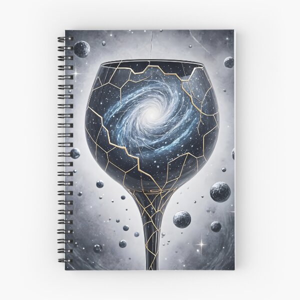 Item preview, Universe in Wine Glass, Ai Generated Art  designed and sold by ACC .