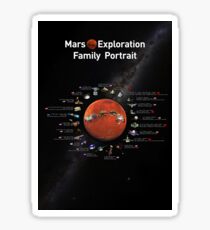 Mars Exploration ⛔ HQ quality Sticker