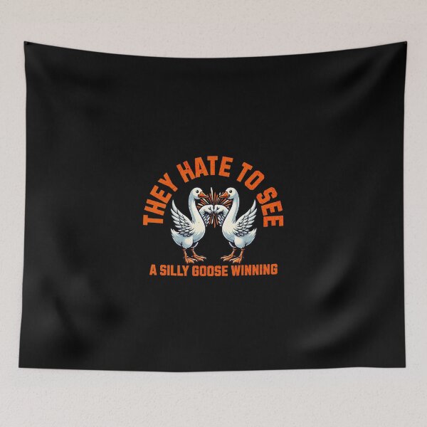 Item preview, They Hate to See a Silly Goose Winning  designed and sold by dudelinart.