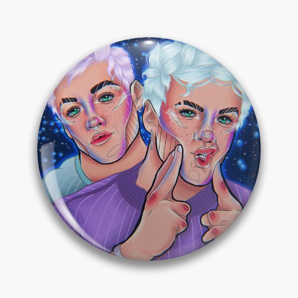 Item preview, Glowboys in the Void (Dolan Twins) designed and sold by Quopall.