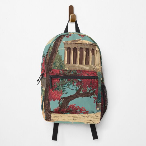 Item preview, Athens Poster – Historic Greek Capital in Vintage Landscape Art designed and sold by TuncGK.