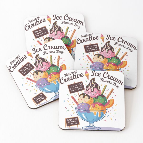 Item preview, National Ice Cream Day  designed and sold by Suukunna.