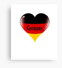 Team Germany - Flag Love Canvas Print