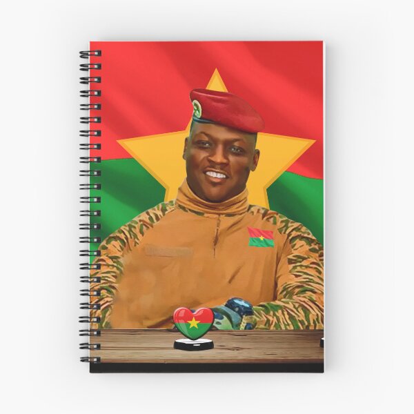 Item preview, Captain Ibrahim Traore - Pan African leader of Burkina Faso designed and sold by Youngkev-arts.