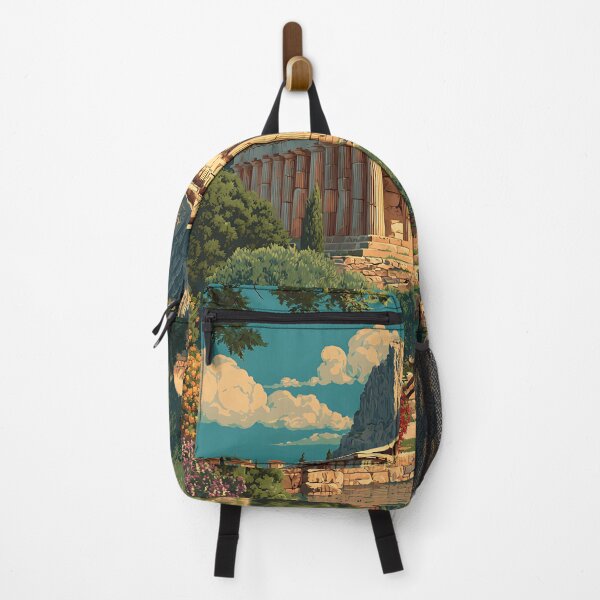 Item preview, Mycenae Poster – Ancient Greek Citadel in Vintage Travel Art designed and sold by TuncGK.