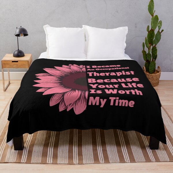 Item preview, I Became An Occupational Therapist Because Your Life is Worth My Time designed and sold by Stick-Artistry.