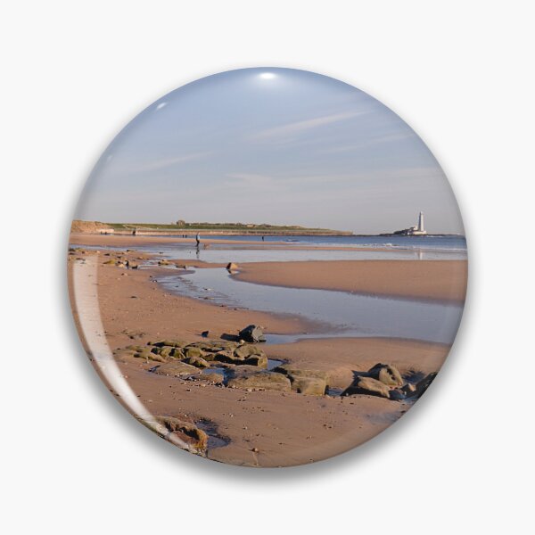Item preview, Whitley Bay beach in Springtime designed and sold by Violaman.