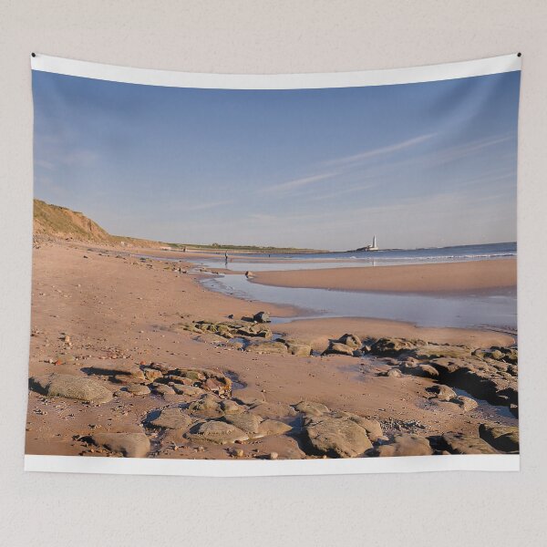 Item preview, Whitley Bay beach in Springtime designed and sold by Violaman.