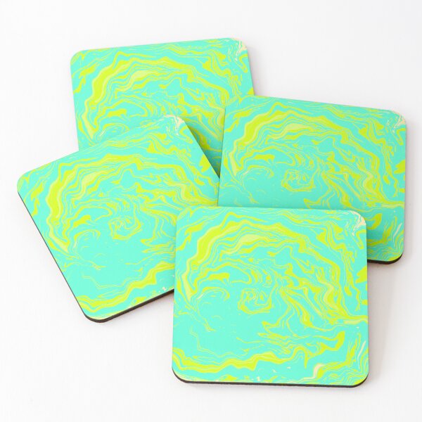 Item preview, Teal and yellow spiral designed and sold by SassyJadePrints.
