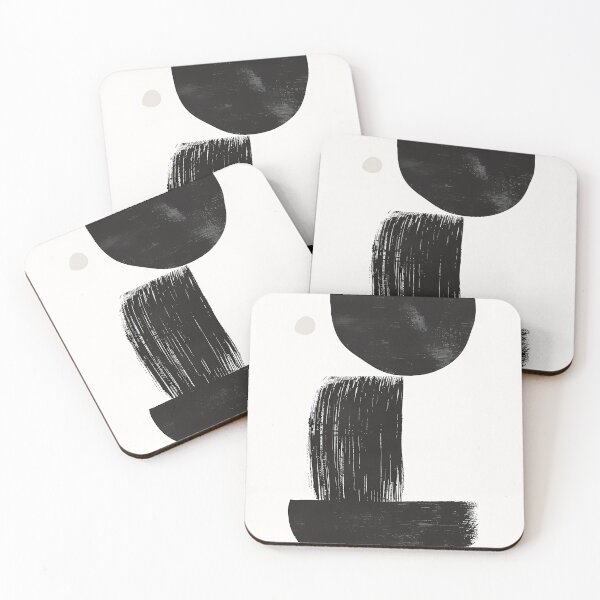 Item preview, Japandi style modern shapes designed and sold by haroulita.