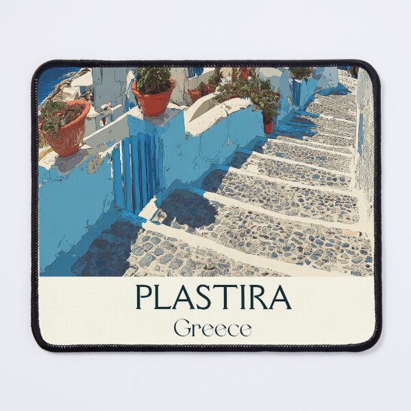 Item preview, Lake Plastira Poster – Greek Lake Retreat in Retro Landscape designed and sold by TuncGK.