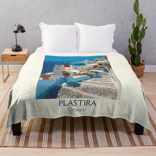 Item preview, Lake Plastira Poster – Greek Lake Retreat in Retro Landscape designed and sold by TuncGK.