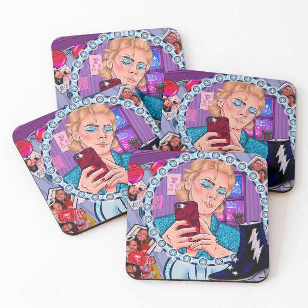Item preview, Glitter at the Vanity (Luke Hemmings) designed and sold by Quopall.