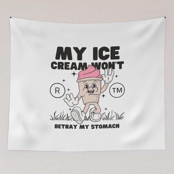 Item preview, My ice cream won't betray my stomach (lactose-free ice cream) designed and sold by Peerless-Prime.