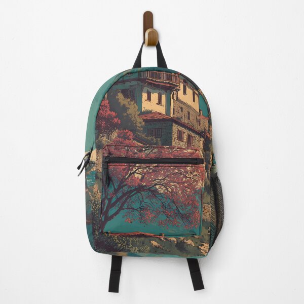Item preview, Zagori Poster – Traditional Greek Villages in Mountain Landscape Art designed and sold by TuncGK.