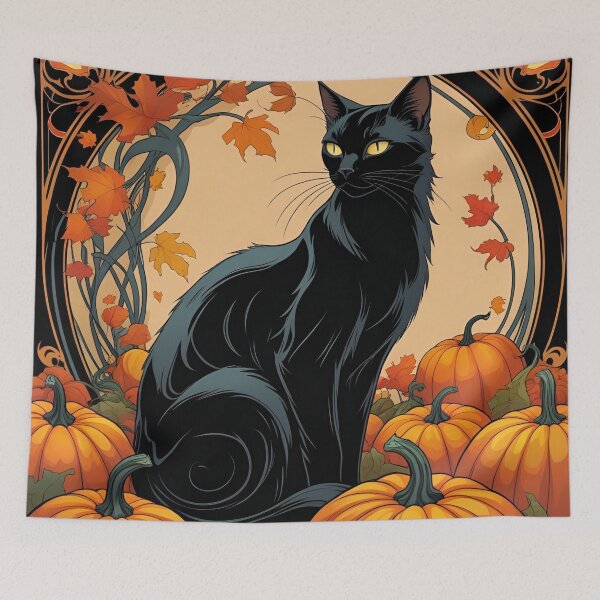 Item preview, Pumpkin Patch Guardian designed and sold by Edenglow Prints & Peculiars.