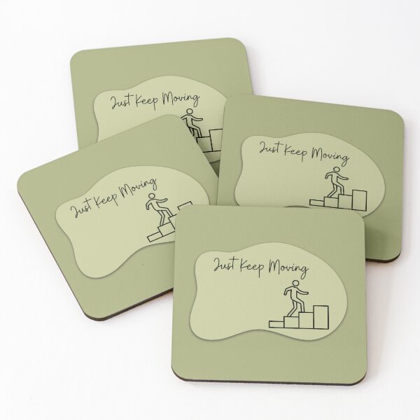 Item preview, Just Keep Moving designed and sold by HBBS DESIGNS.