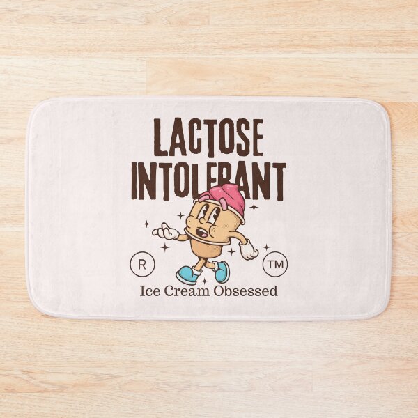 Item preview, Lactose intolerant, ice cream obsessed (lactose-free ice cream) designed and sold by Peerless-Prime.