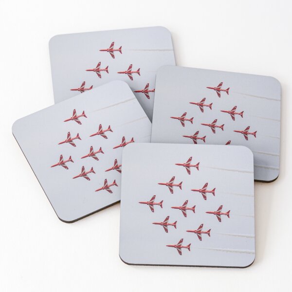 Item preview, Red arrows flying in a diamond formation designed and sold by Aham Photos.