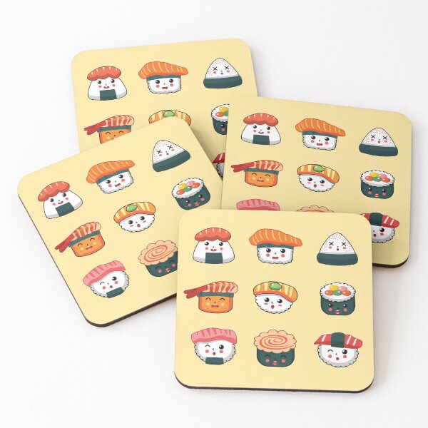 Item preview, Kawaii sushi  designed and sold by BrownHorse90s.