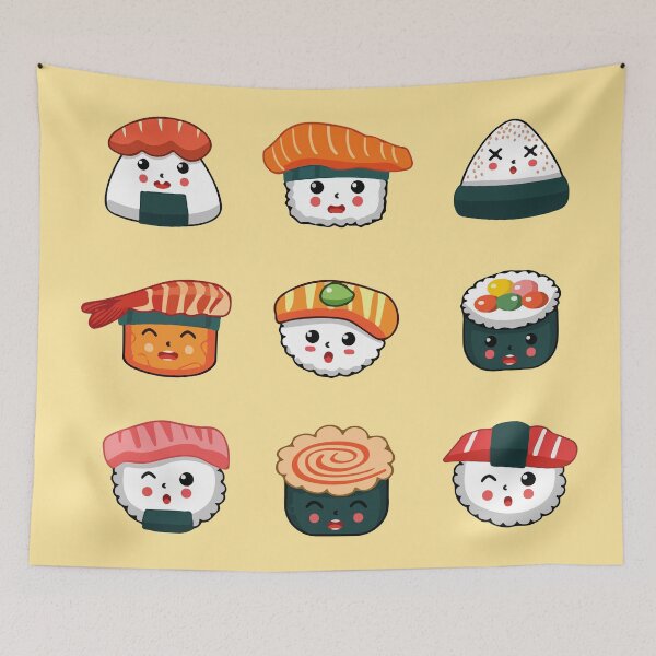 Item preview, Kawaii sushi  designed and sold by BrownHorse90s.