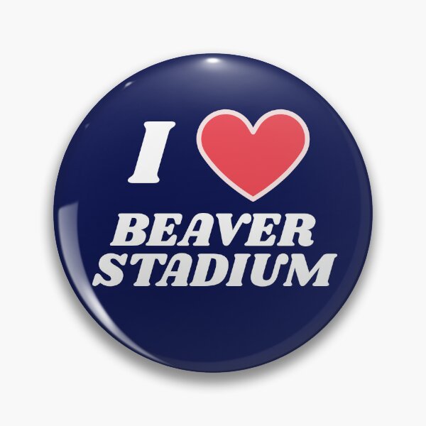 Item preview, I Love Beaver Stadium Pin designed and sold by emmmartin27.
