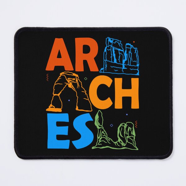 Aperçu de l'œuvre Souvenir du parc national des Arches, Moab, Utah créée et vendue par DSWShirts.