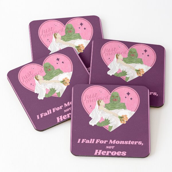 Item preview, I Fall For Monsters, Not Heroes designed and sold by MLKtees.