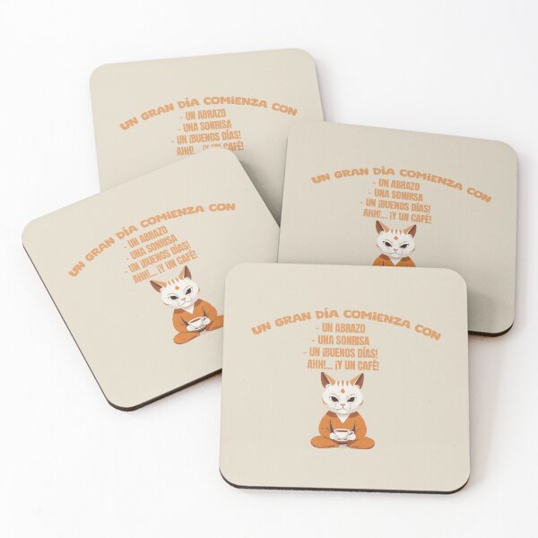 Item preview, A GREAT DAY STARTS WITH A HUG, A SMILE, A GOOD MORNING, A COFFEE. designed and sold by La Loca.