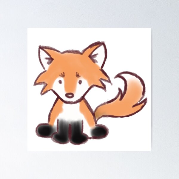 Item preview, Cute fox design  designed and sold by Fuchsiella.