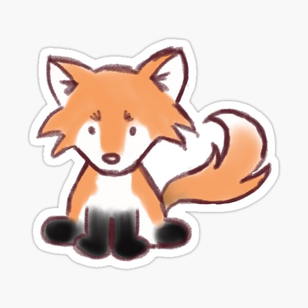 Item preview, Cute fox design  designed and sold by Fuchsiella.