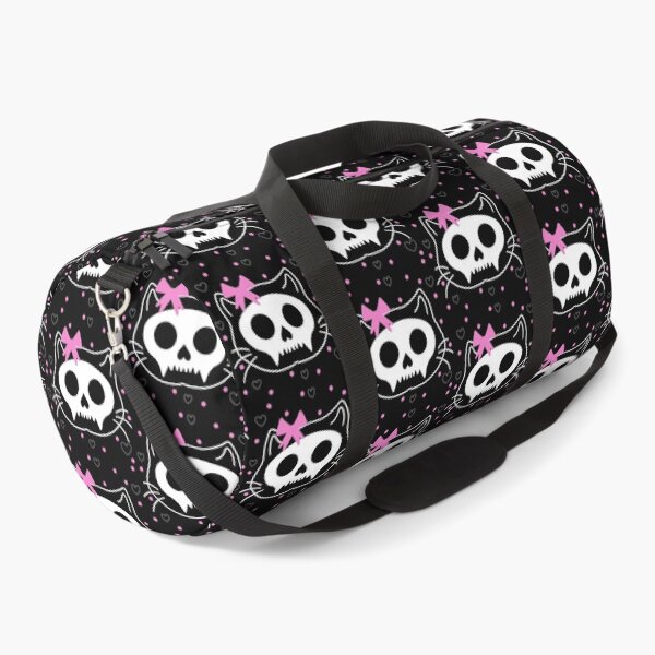 Item preview, Emo cat skull pattern designed and sold by Bugbotherer30.